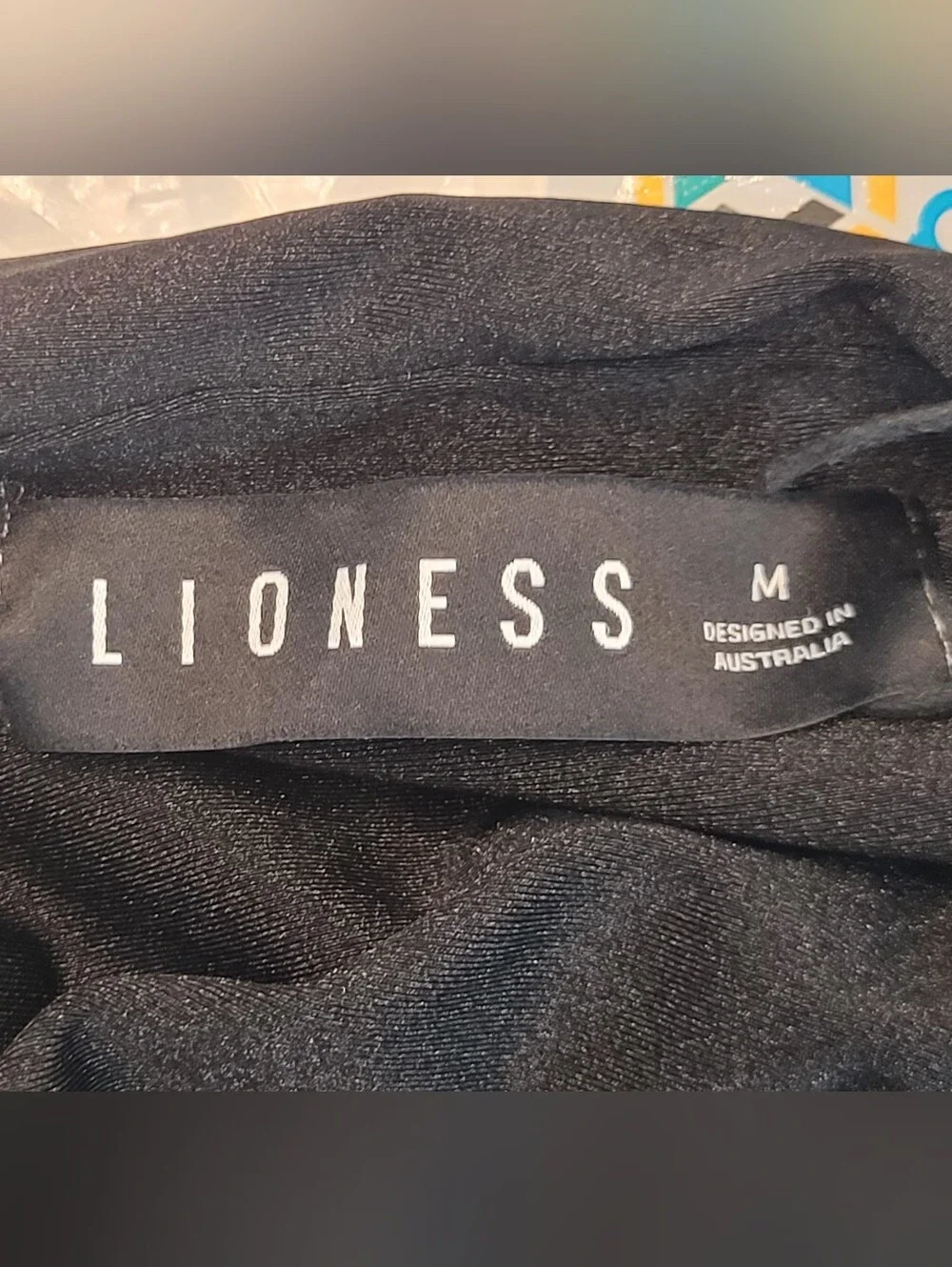 Lioness Black Women Size 6 Asymmetric Slip Mini Dress - Picture 9 of 10